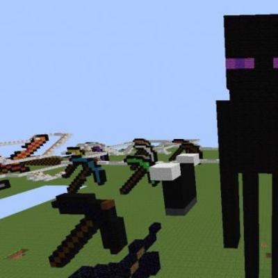 „Minecraft“ monstrų, priešų, bosų apžvalga
